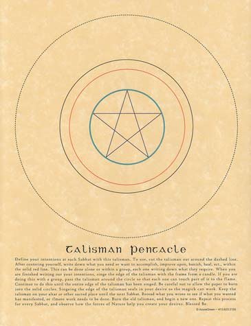 (image for) Talisman Pentacle poster