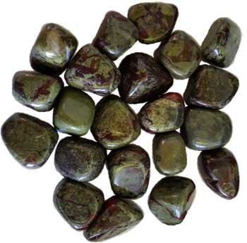 (image for) 1 lb Jasper, Dragon Blood tumbled stones