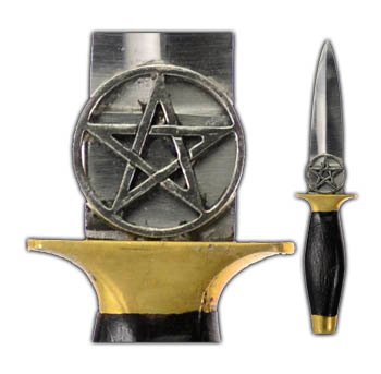 (image for) Pentagram athame