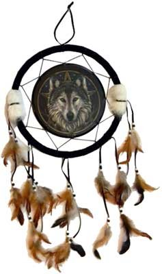 (image for) Wolf dream catcher