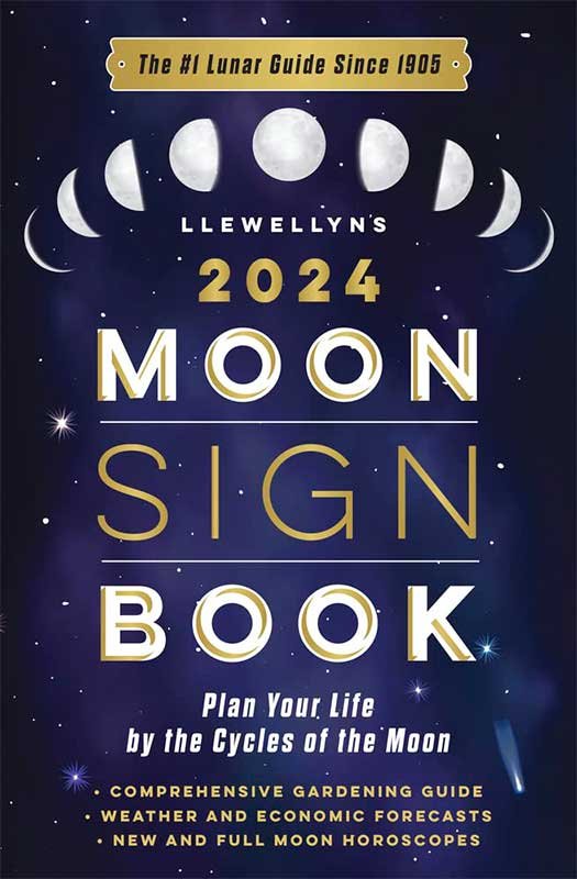 (image for) 2024 Moon Sign Book by Llewellyn