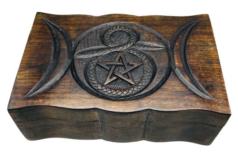 (image for) 6"x9" Cobra Pentagram box