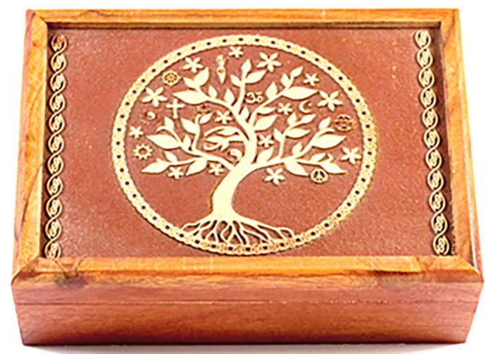 (image for) 5"x7" Acacia Wood Tree