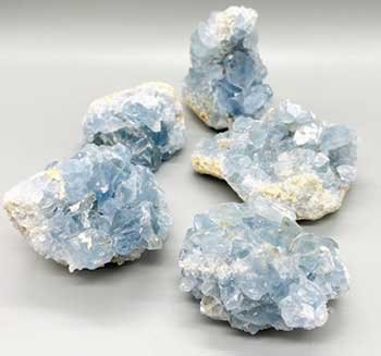 (image for) ~11# Flat of Celestite 4-5"