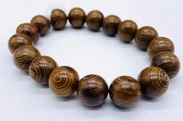 (image for) 12mm Wenge Wood bracelet