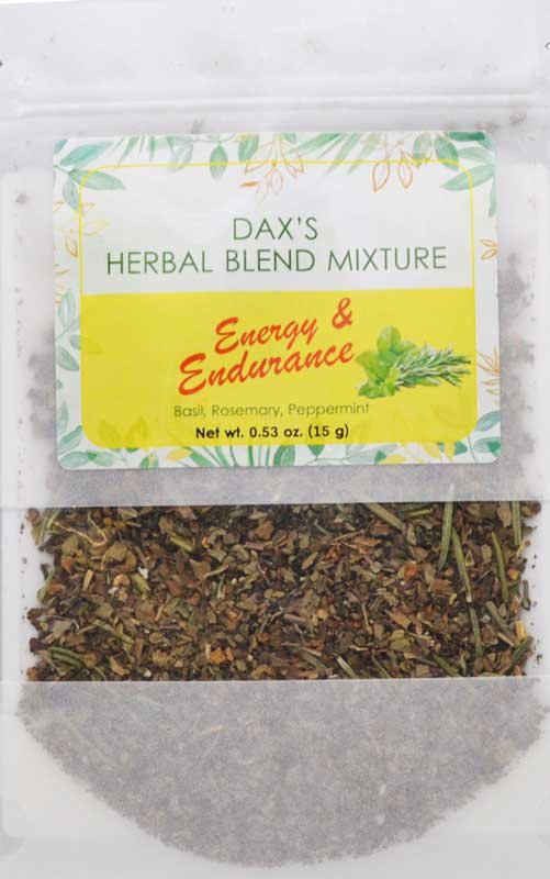 (image for) 15gms Energy & Endurance smoking herb blends